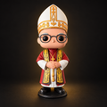 Art Toy Papa León XIV — Edición Premium Roja