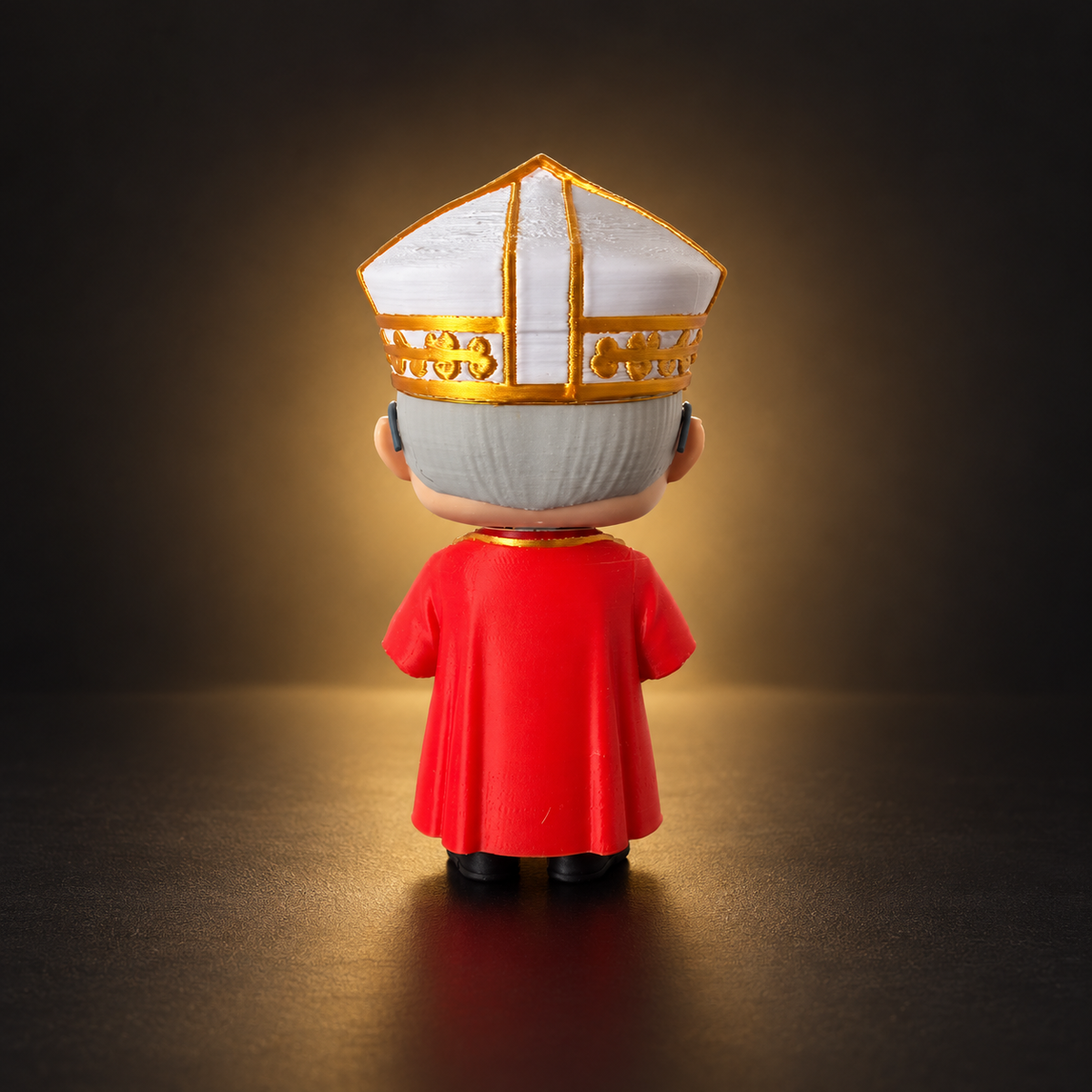 Art Toy Papa León XIV — Edición Estándar Roja